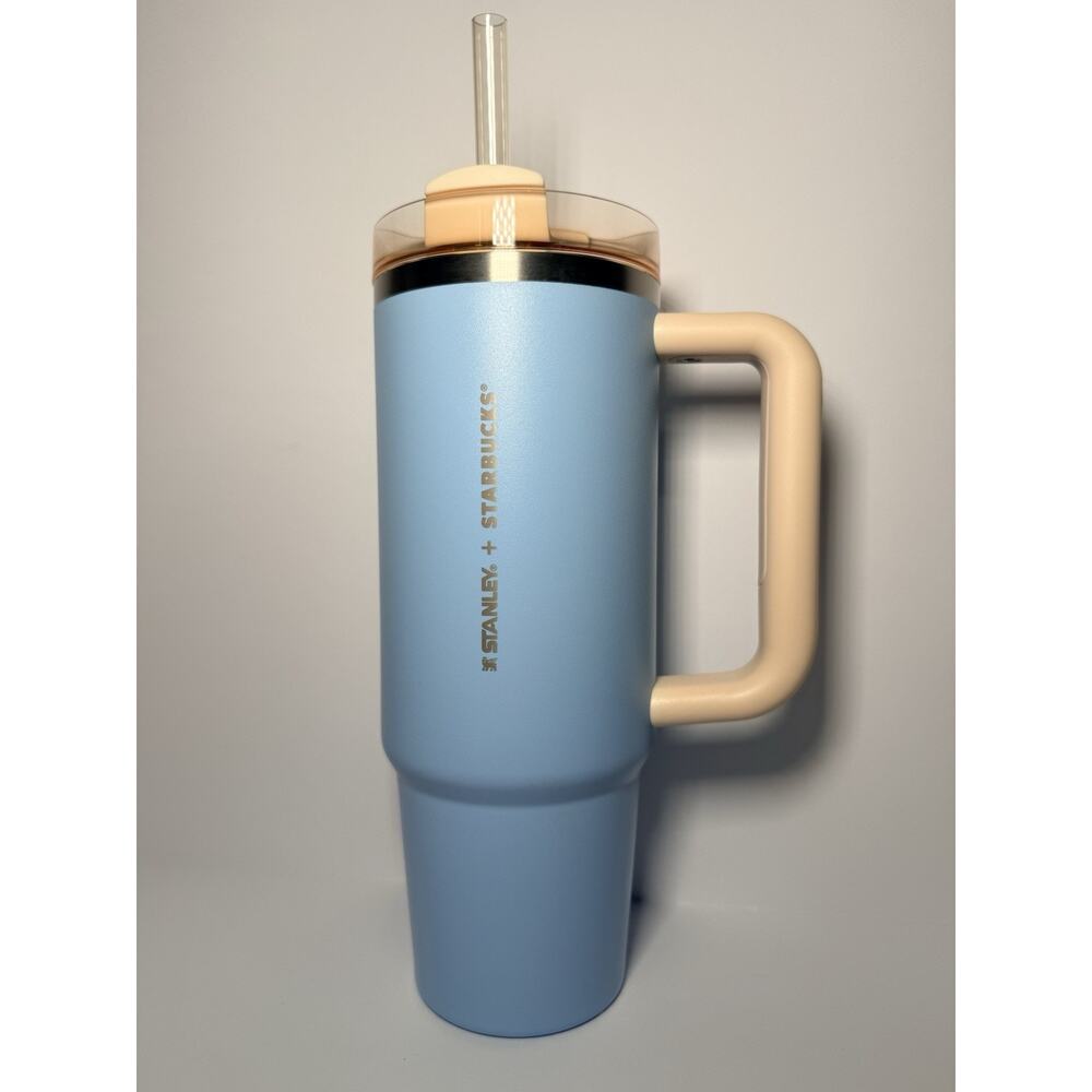 Stanley X Starbucks Taiwan 2024 Exclusive BLUE ALPACA 30oz Tumbler BNWT
